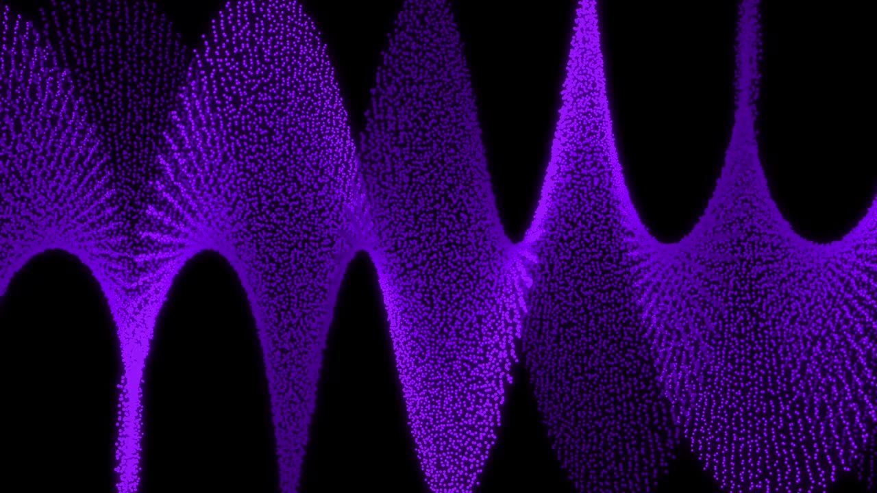 Purple color Dot Shape Pattern animation motion graphics