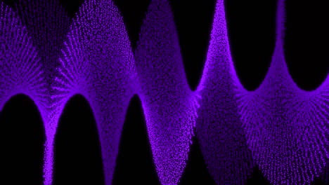 patrón de forma de punto de color púrpura animación gráficos de movimiento