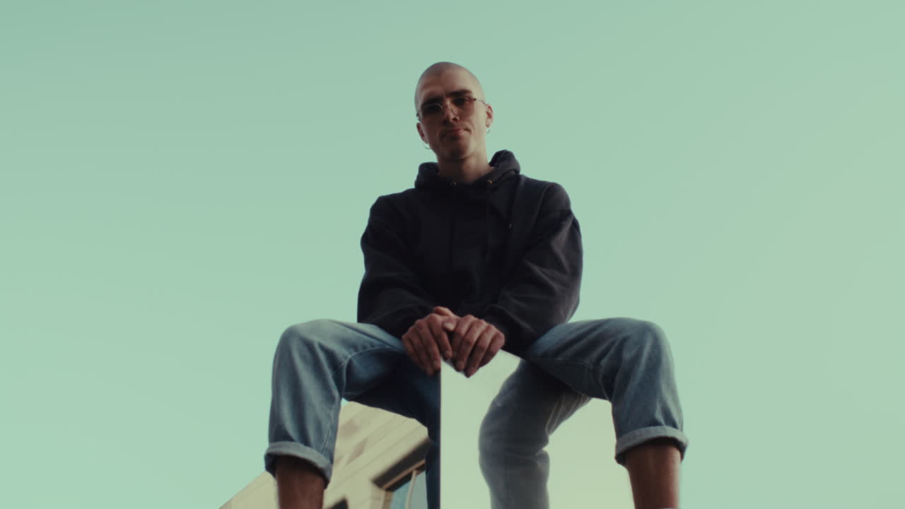 Stylish Young Man Outdoors