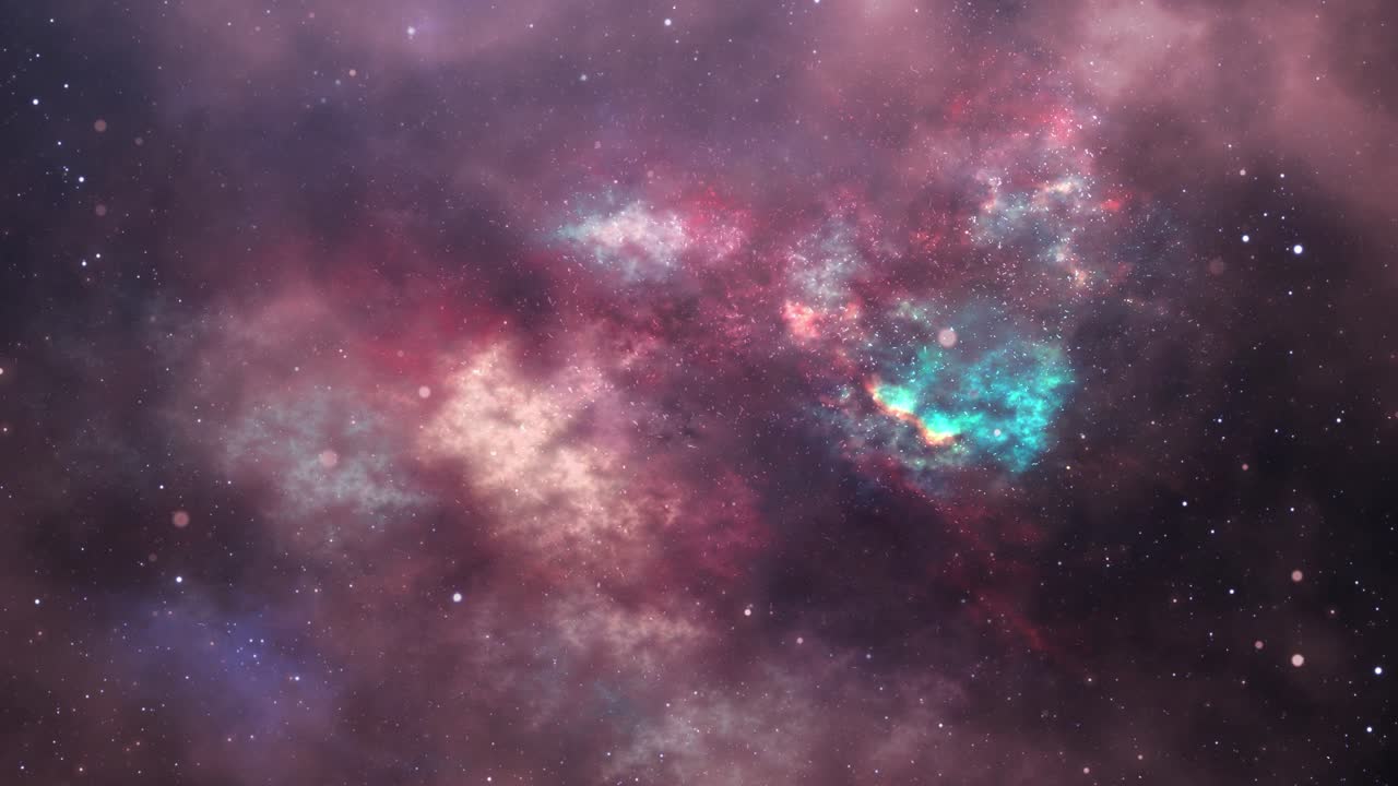 view of the nebula and its contents in the universe