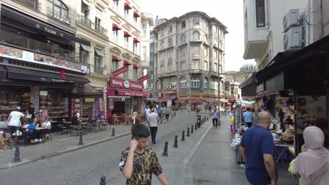 escena de la calle de estambul