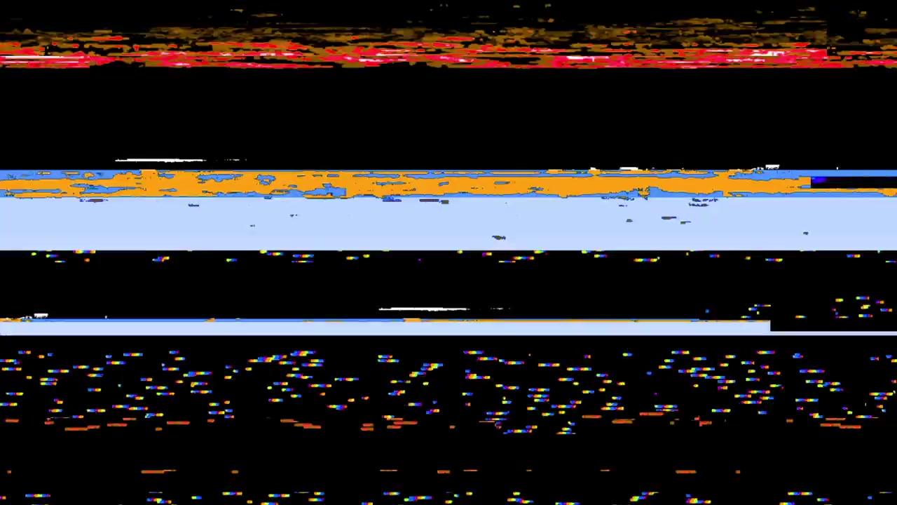 Digital Glitch and Signal Interference Effect
