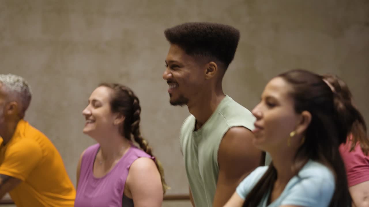 Group exercise class