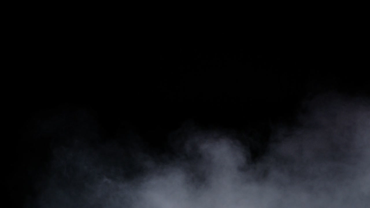 Fumo di ghiaccio secco realistico, nuvole e nebbia