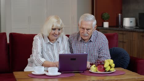 Senior-old-couple-grandparents-talking-and-using-digital-laptop-computer-at-home.-Internet-shopping