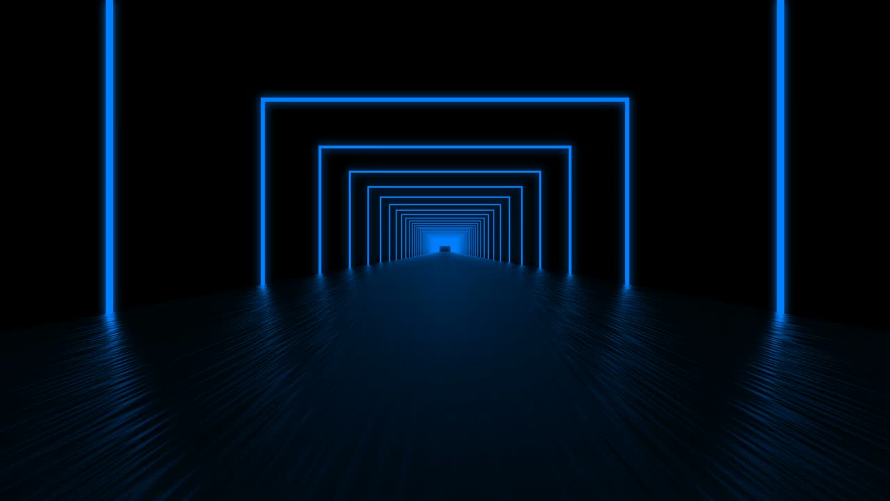 기술적인 루프 추상적인 배경 복도 터널