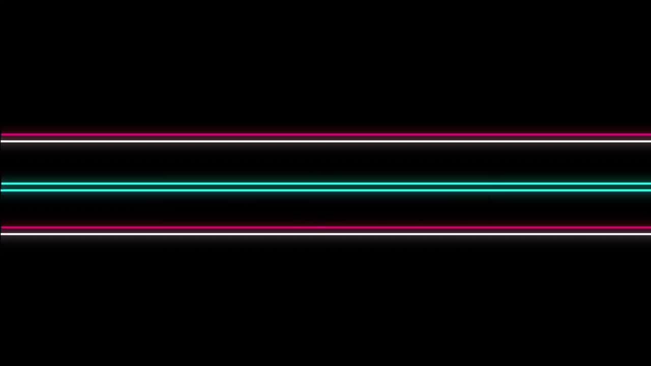 Geometric shapes on black background