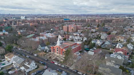 Estados-Unidos,-Iglesia-Mormona-Lds,-Reinas-En-La-Ciudad-De-Nueva-York