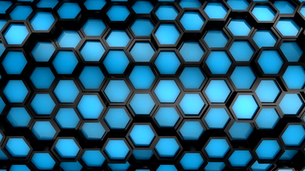 fondo de los hexágonos