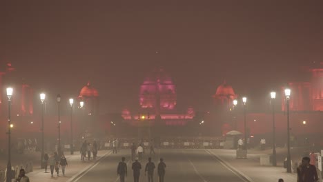 Indisches-Präsidentenhaus-Oder-Rashtrapati-Bhavan