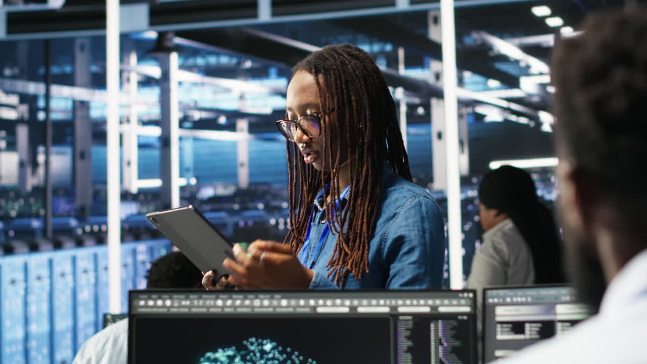 Server farm engineering team using AI algorithms and node tree systems