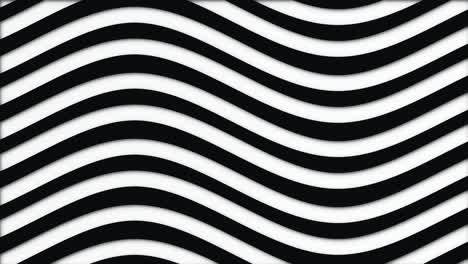 black and white wavy pattern