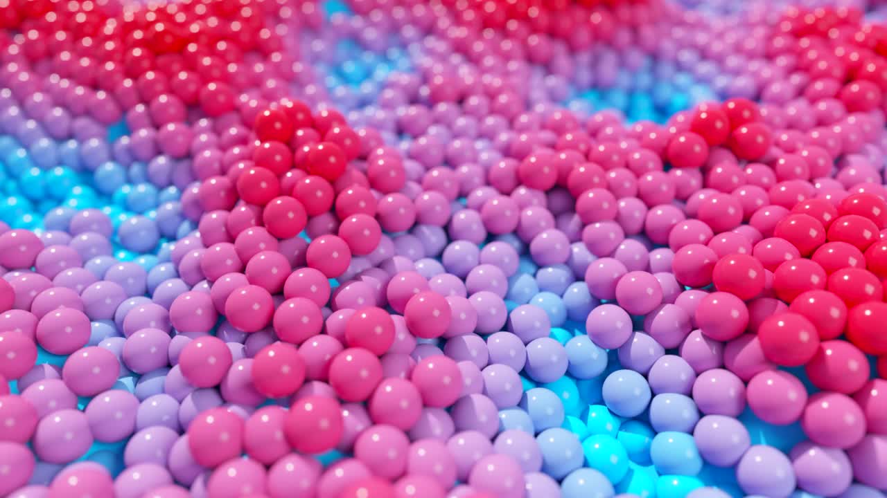 patrón de esfera abstractamente colorido