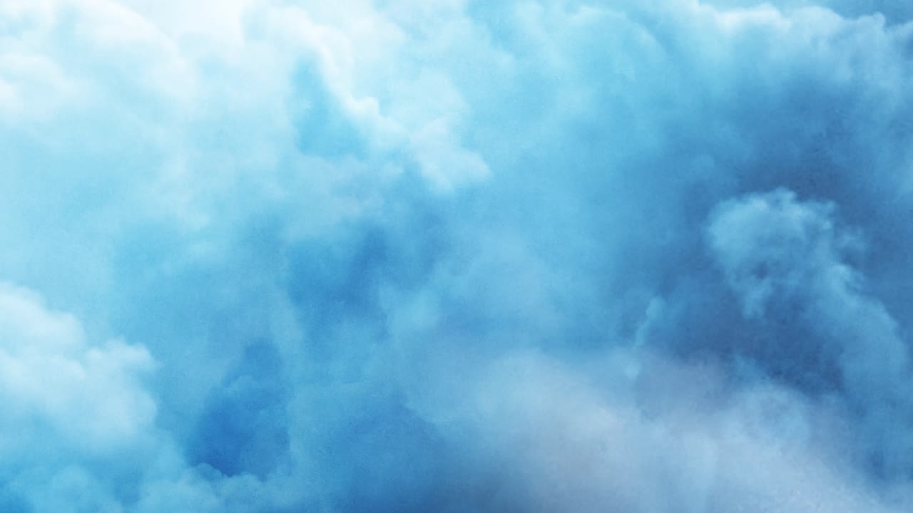 하늘에 두꺼운 적란운