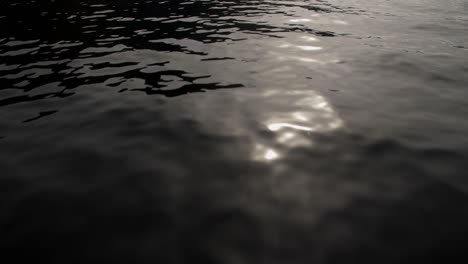 mountain lake reflection