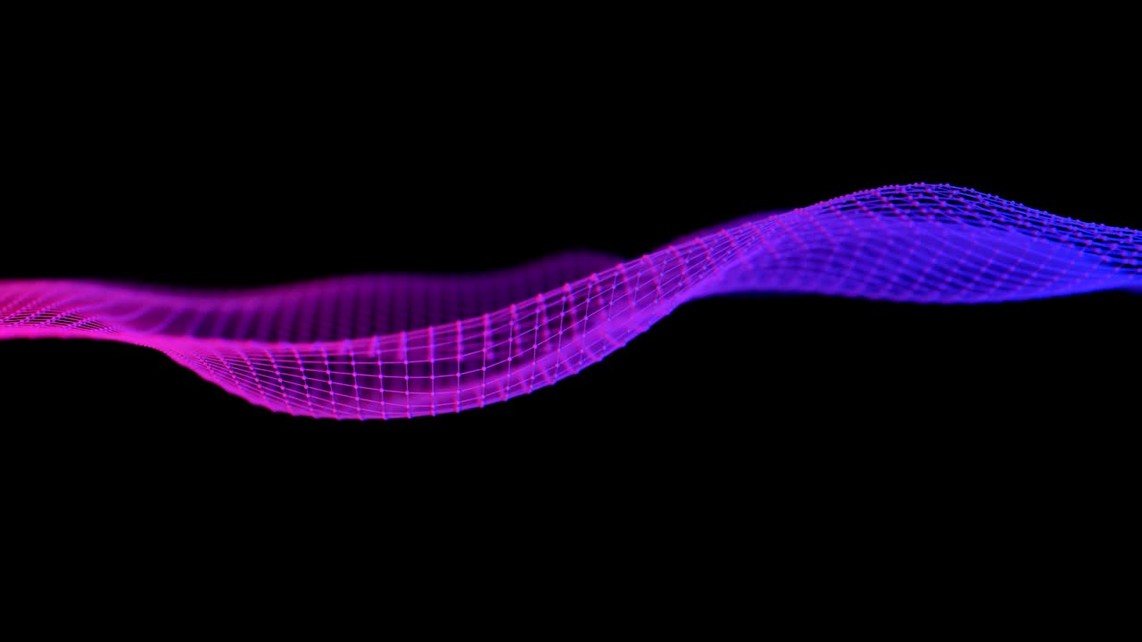 la malla de red abstracta de 4k.