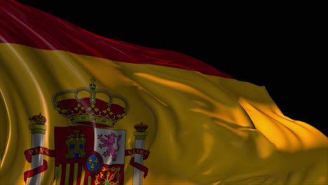 waving spanish flag