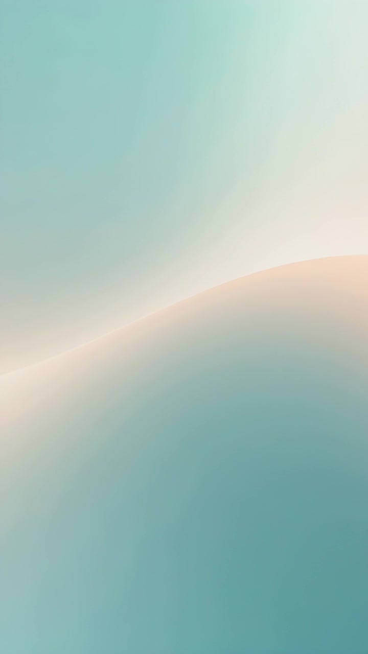 Vertical video: Shifting soft gradient moving onscreen at play start, showing curved band and pink