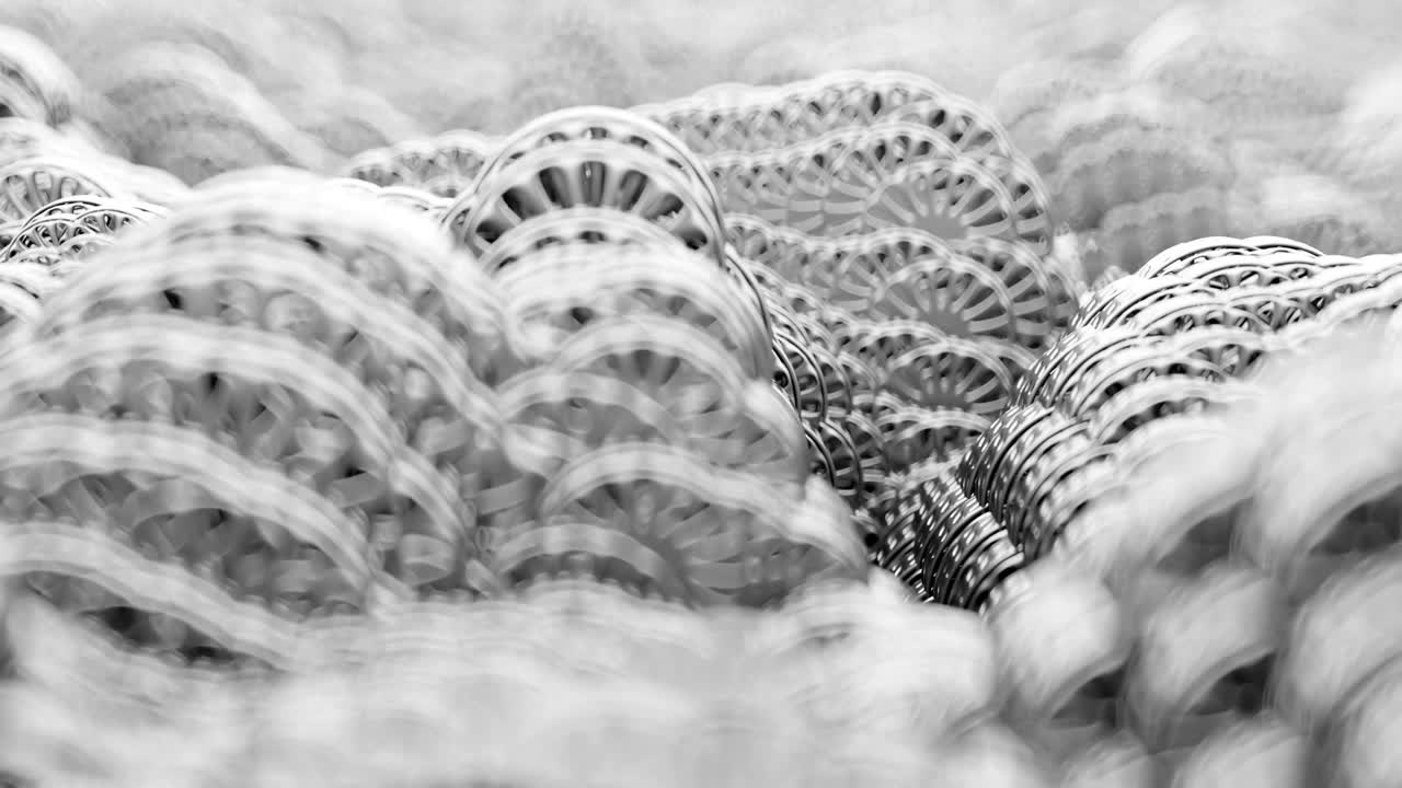 추상적인 파동형 4k uhd 애니메이션