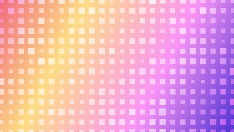 fondo de movimiento animado abstracto. animación en bucle de gradiente para papel tapiz, salvapantallas, presentación, estandarte. club de música de fiesta. patrón pixelado de mosaico, formas al azar cuadradas