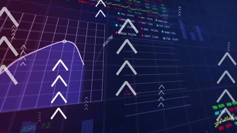 Animation-of-arrows-over-financial-data-processing