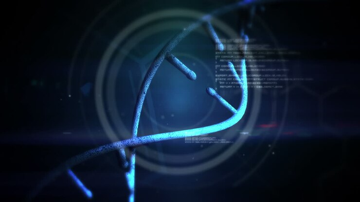 Video of a DNA matrix