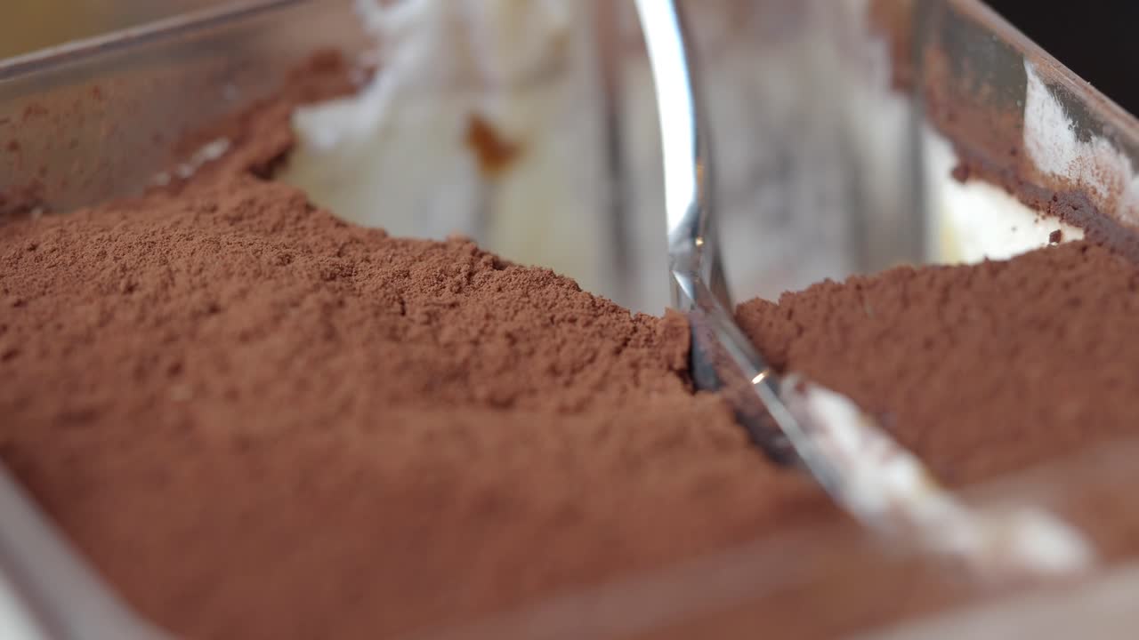 Making tiramisu
