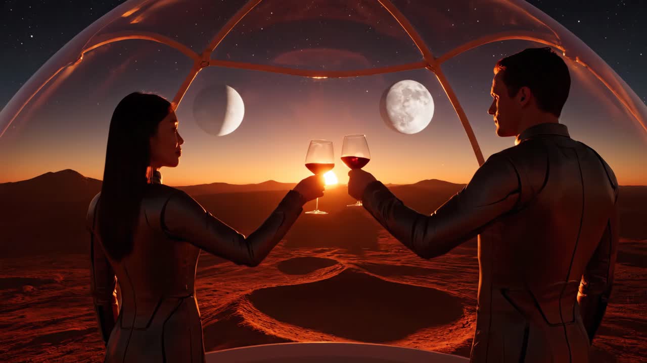 Romantic Getaway on Mars