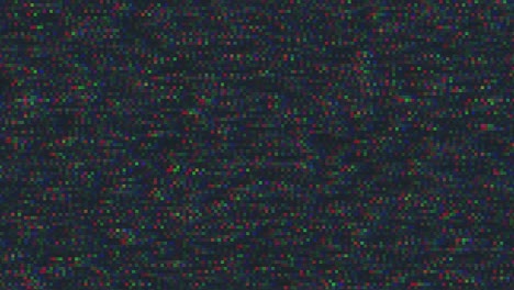 diseño único abstracto animación digital ruido de píxeles error de fallo daño de video