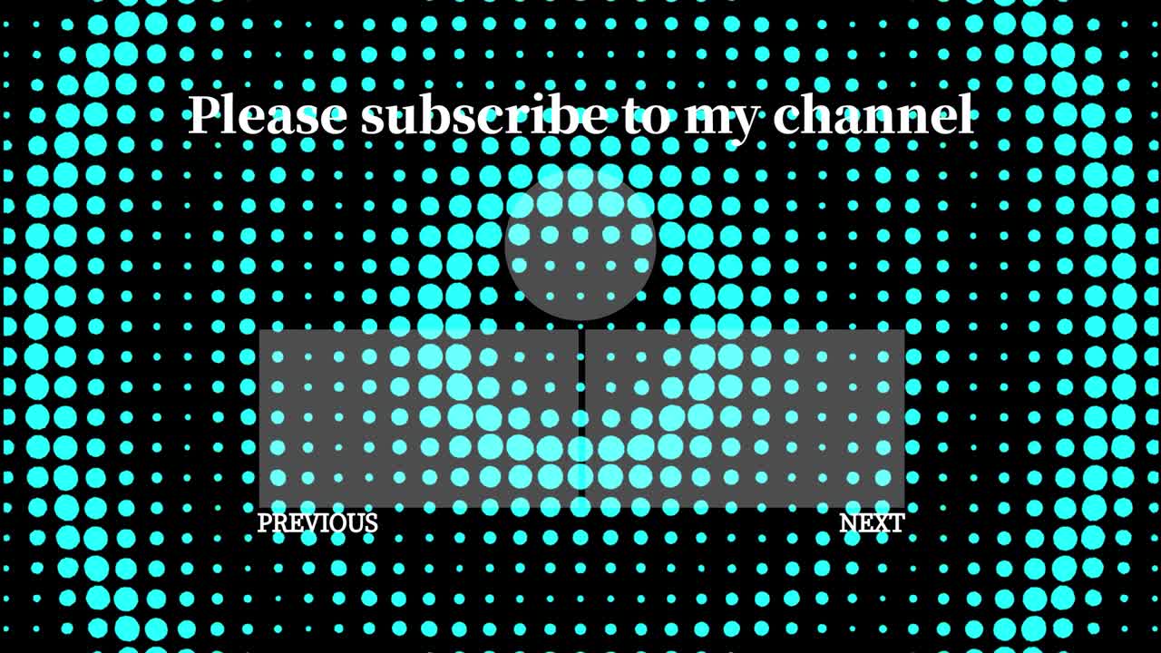 원형 물결 모션 엔드 카드 엔딩 스크린 모션 그래픽