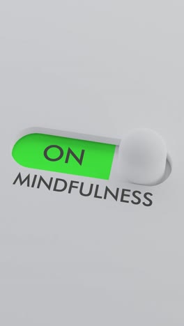 switching on the mindfulness switch vertical video