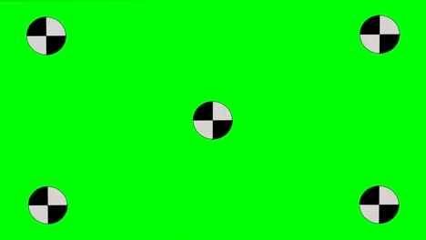el brazo robótico blanco y la pantalla verde móvil