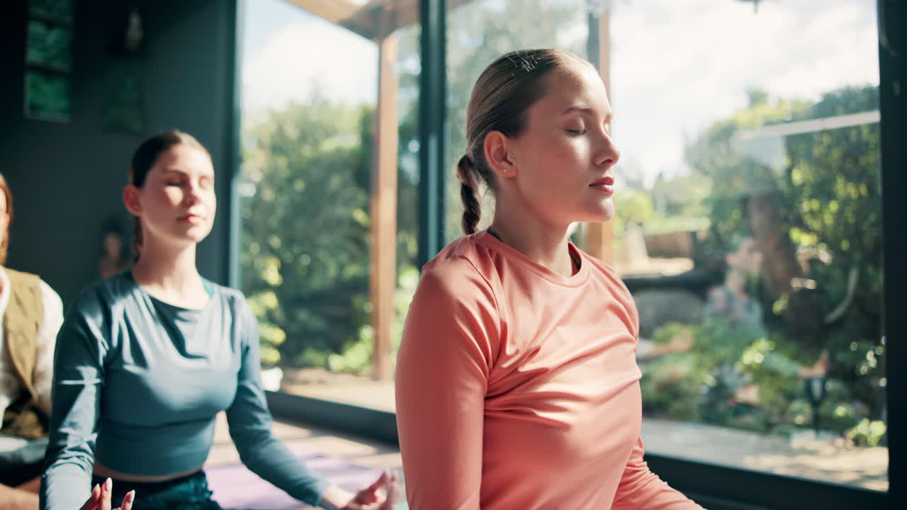 그룹 명상 세션