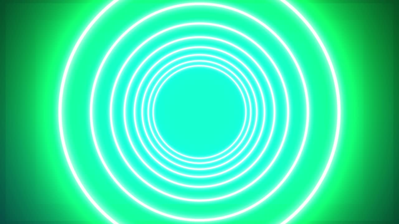 animación de túnel de círculo 3d gráficos de movimiento