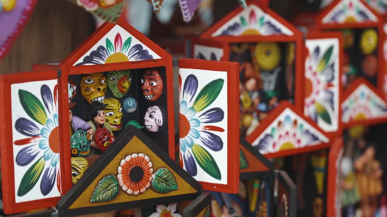 Peruvian handicraft at the Inka Market in Lima, Peru