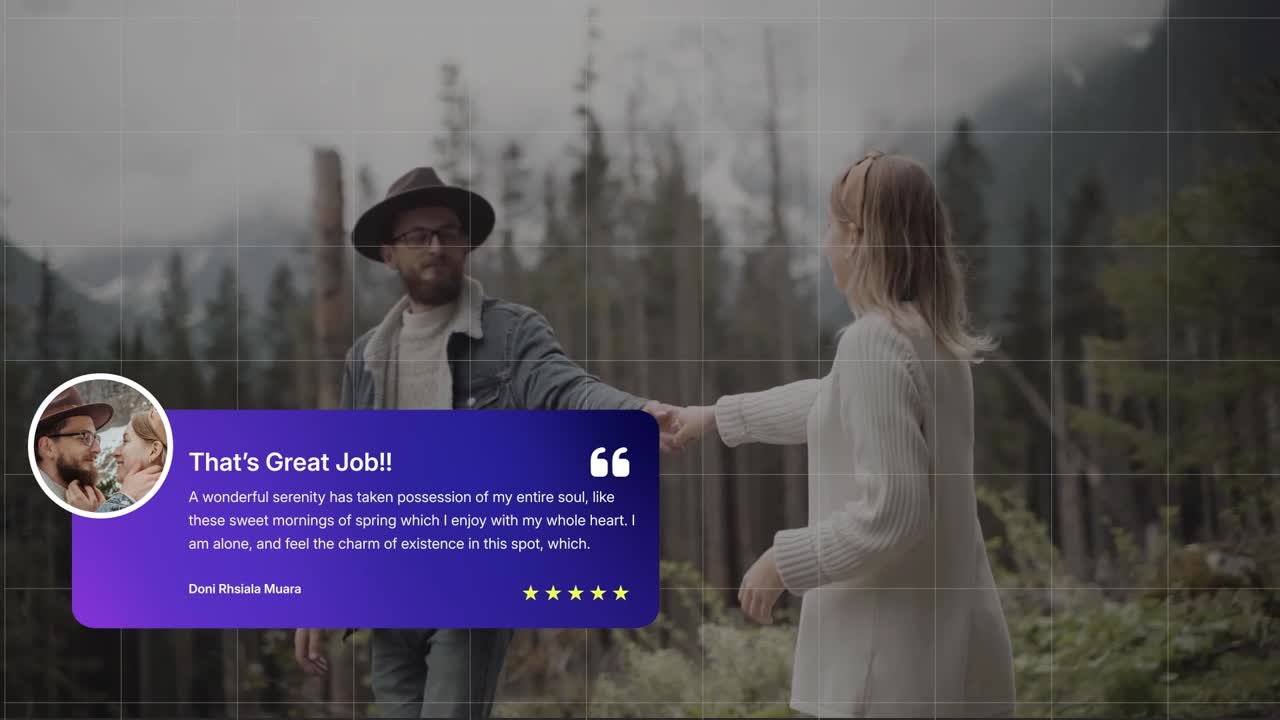 Aperçu client minimaliste pour After Effects
