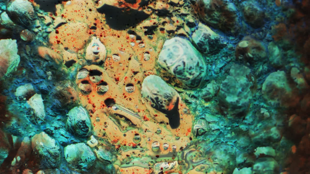 추상적인 유동 예술