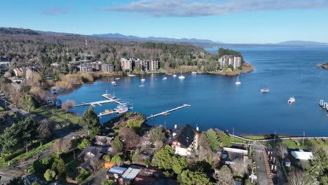 peninsula at pucon in los lagos chile