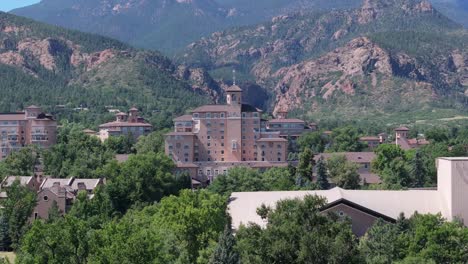 the broadmoor, tourist destination resort in colorado springs