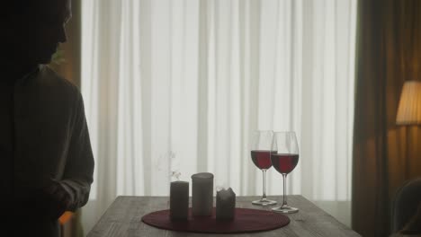 Romantic Evening by the Window