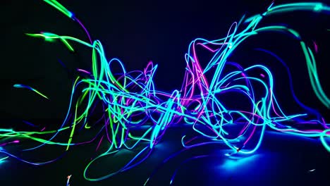pintura de luz abstracta