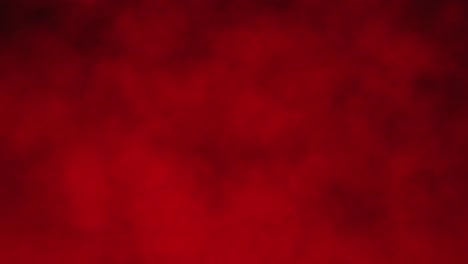 durch rote wolken fliegen, 3d-animation