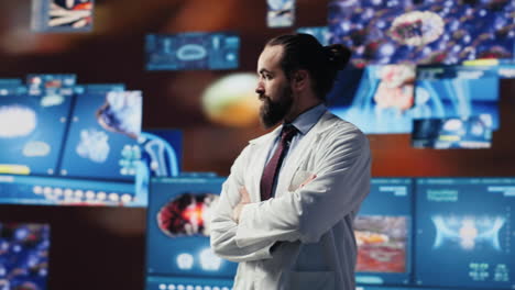 medic expert uses tools and smart health systems to provide health solutions
