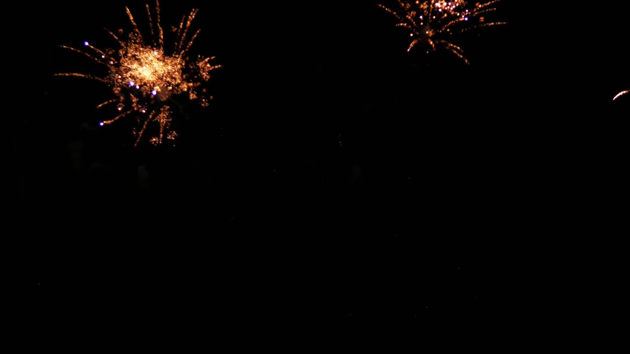 Cielo notturno luminoso di Pattaya