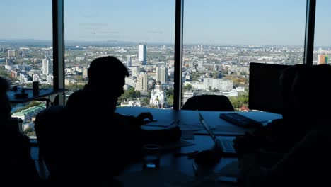 city view office meeting