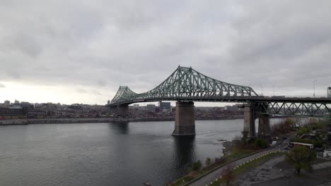 ponte jacques cartier della città di montreal