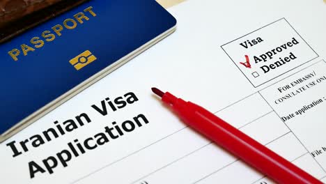 the decision to grant a iranian visa