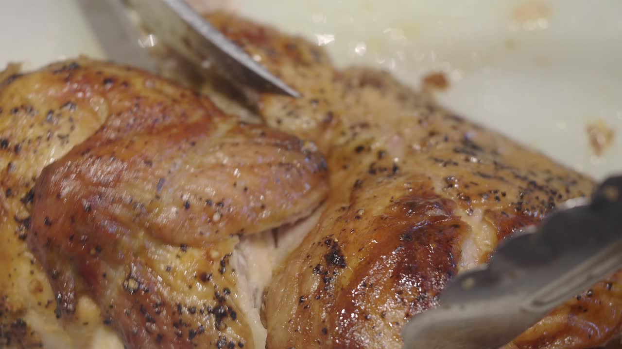 Preparing Roasted Chicken