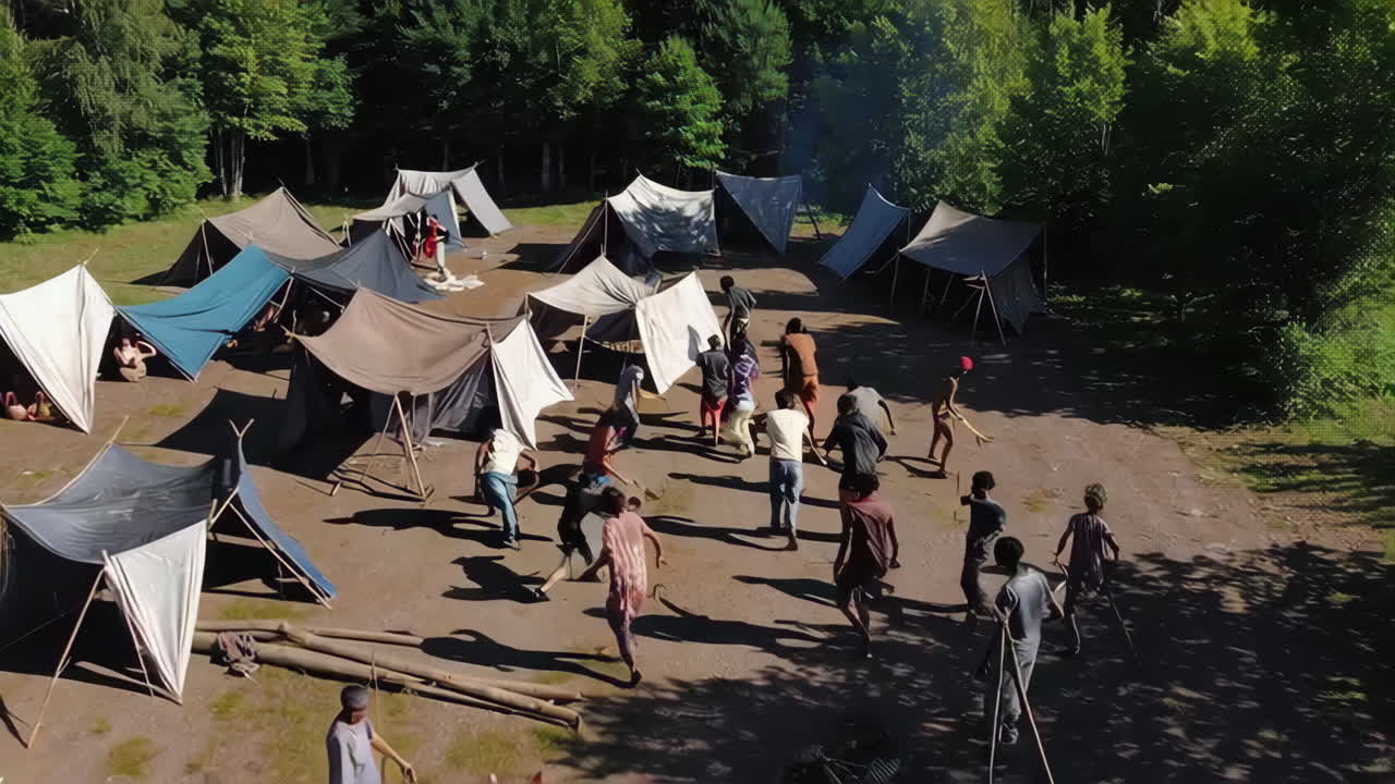 Medieval Camp Gathering