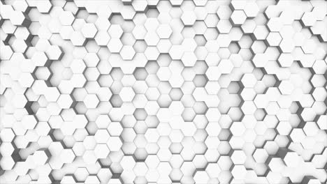 patrón hexagonal blanco abstracto